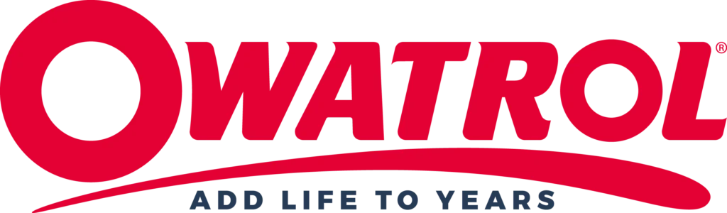 Owatrol logo rood en zwart